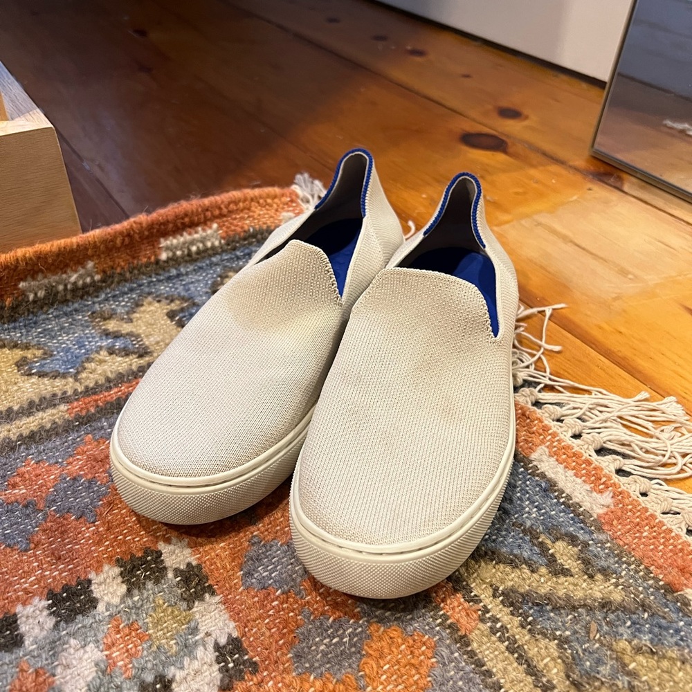 Rothy's The Slip On Sneaker Sand Size 8